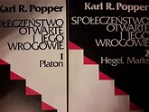 Karl R. Popper SPOŁECZEŃSTWO OTWARTE I JEGO WROGOWIE CZ.1, 2 ...