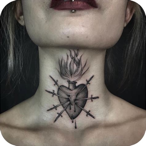 25 Gripping Throat Tattoos That Youll Want On Your Neck
