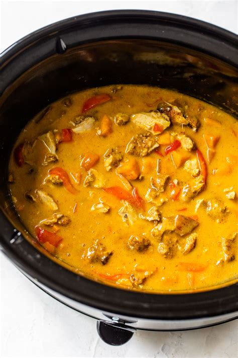 Slow Cooker Chicken Curry Easy Healthy WellPlated Com