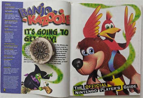 Lot Banjo Kazooie Official Players Guide Nintendo Power