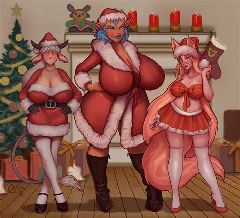 Happy Holidays By Cronart Hentai Foundry