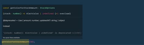 Deprecating Function Signature Using Function Overloads In Typescript