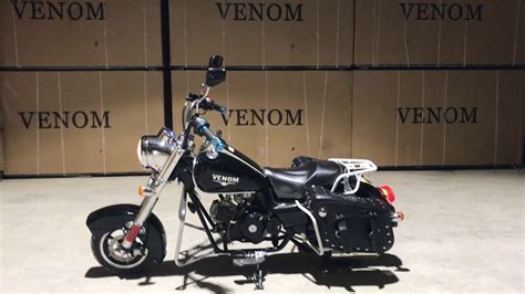 50cc Mini Chopper By Venom Motorsports Harley Clone Review 1 855 984