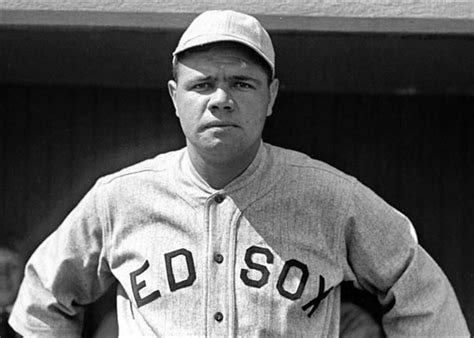 babe ruth in red sox jersey by vintage baseball posters babe ruth red sox nation boston red