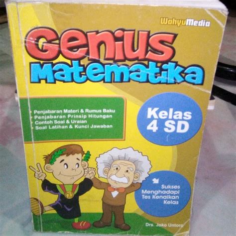 Jual Buku Original Genius Matematika Kelas 4 Sd Di Lapak Toko Buku