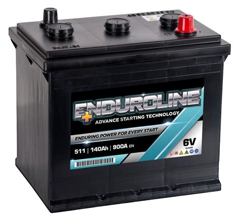 511 Enduroline 6v Classic Car Battery 140ah Car Batteries