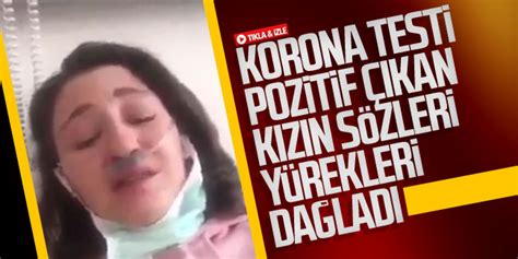 Korona testi pozitif çıkan kızın sözleri yürekleri dağladı Karadeniz