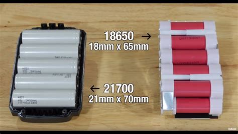 21700 Vs 18650 Lithium Ion Battery Cells Packs And Technology The