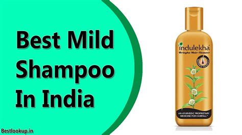 Best Mild Shampoo In India 2021 Bestlookup Youtube