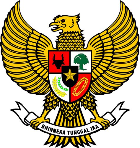 It was later adopted by the Lambang Negara Indonesia (Bhinneka Tunggal Ika) -JPG, PNG ...