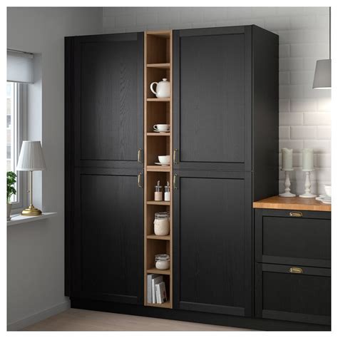You get to avoid the crabby children, the bickering couples, the long lines, and the temptation of the VADHOLMA Open storage, brown, stained ash, Width: 9" Height: 40". Order here! - IKEA | Diy ...