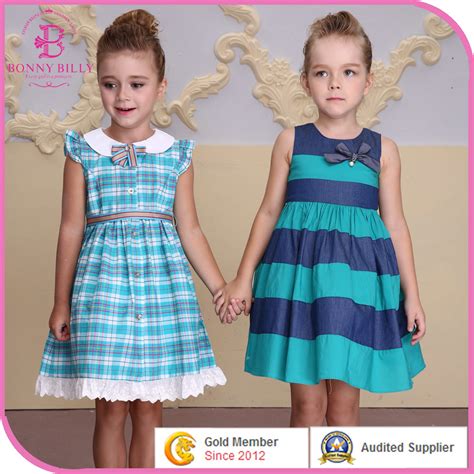 China Children Clothing 2015 Sleeveless Summer Cotton Dresses For