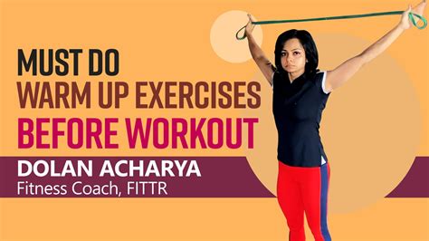 Must Do Warm Up Exercises Before Your Workout Watch Video To Find Out