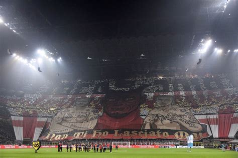 Milan Supporters Celebrate 50 Years Of First Italian Ultras Group