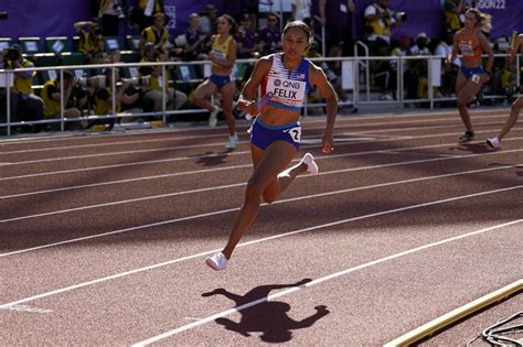 felix comes out of retirement helps 4x400 relay into final seattle sports