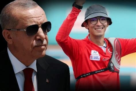 Cumhurbaşkanı Erdoğan dan Mete Gazoz a tebrik mesajı Bursa Hakimiyet