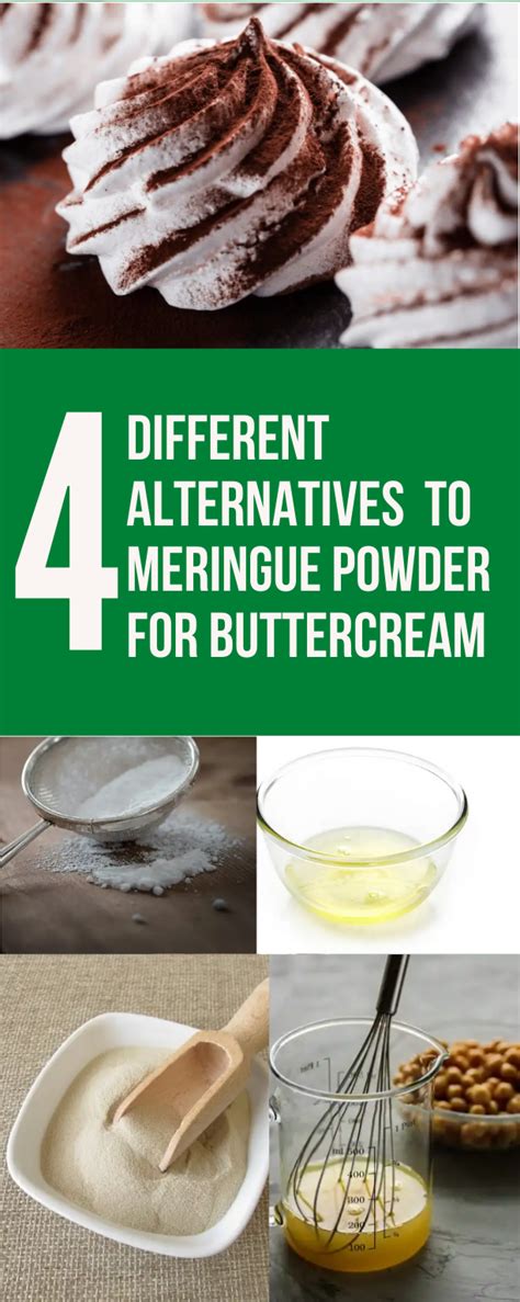 Combine 2 tablespoons of meringue powder with 2 tablespoons of water. 4 Different Alternatives To Meringue Powder For Buttercream in 2020 | Butter cream, Baking ...