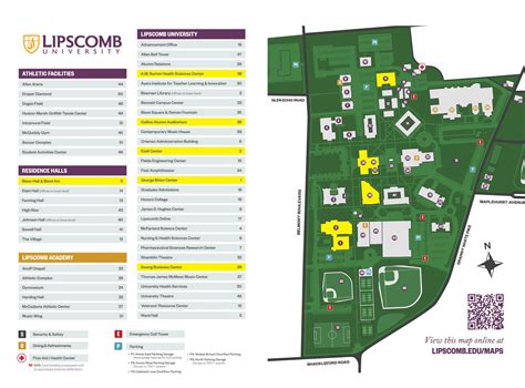 Campus Map Christian Scholars Conference