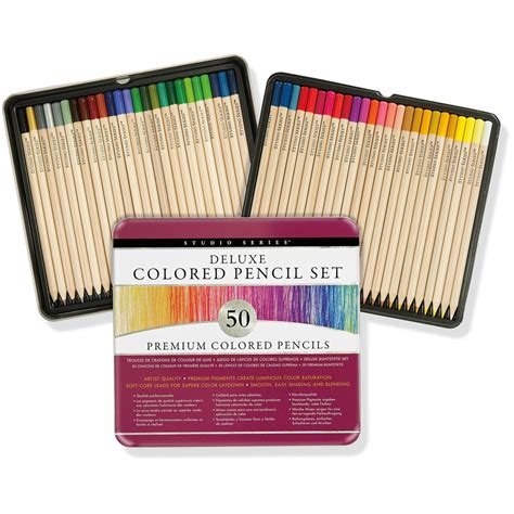 Studio Series Deluxe Colored Pencil Set The Getty Store