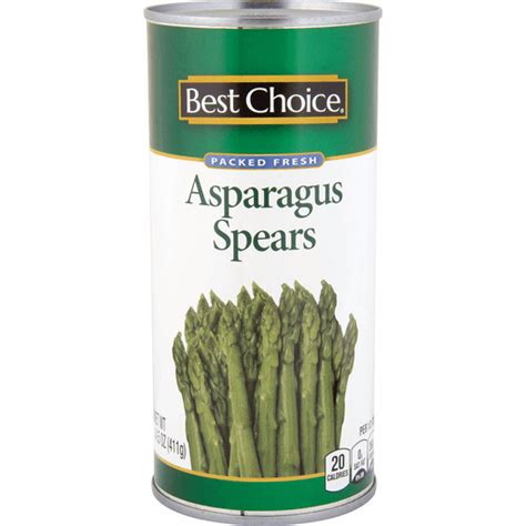Best Choice Whole Asparagus Canned Vegetables Houchens My Iga