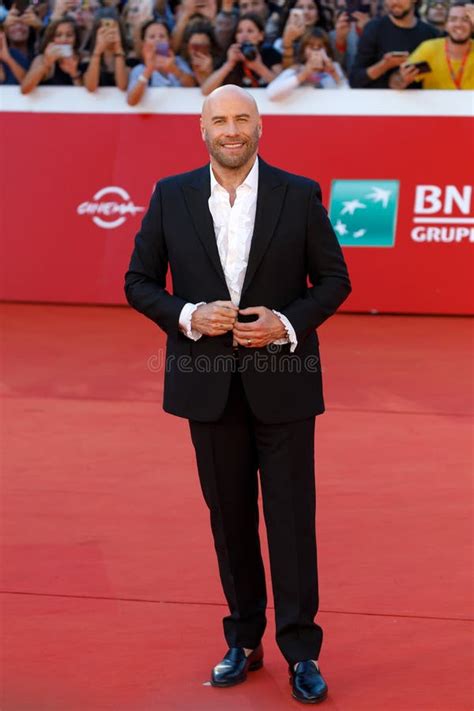 John Travolta Walk The Red Carpet During The 14th Rome Film Festival