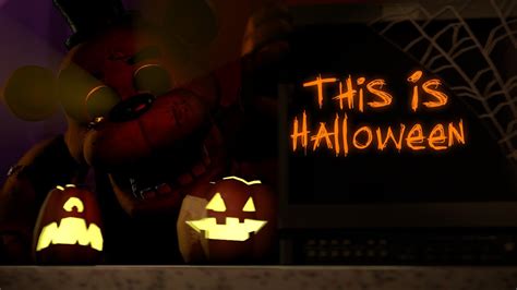 [FNAF SFM] This Is Halloween (Metal Cover) - YouTube