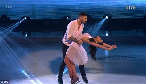 dancing on ice jake quickenden and vanessa bauer score series high dailymail