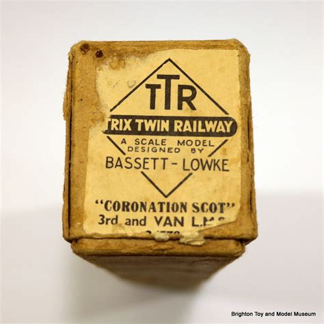 Filebox End Label For Coronation Scot Carriage Trix Twin Railway