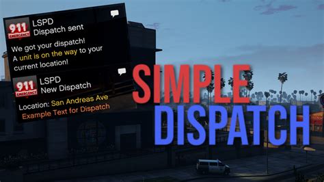 Esx Simpledispatch Command Based Dispatch System Releases Cfx