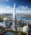 Lotte World Tower, Seoul, South Korea | Architectural Drawing Awesome