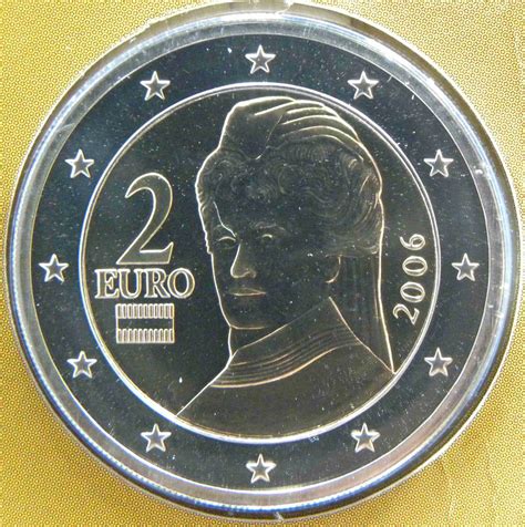 Autriche Monnaies Euro Unc 2006 Valeur Tirage Et Images Sur Pieces