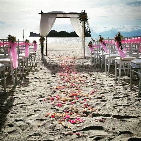 Blonde beaches are the biggest draw, but this. Bamboo tent wedding ceremony @ darling florist langkawi ...