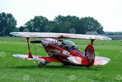 Pitts Special Stunt Plane Editorial Stock Image Image Of Follow 66583254