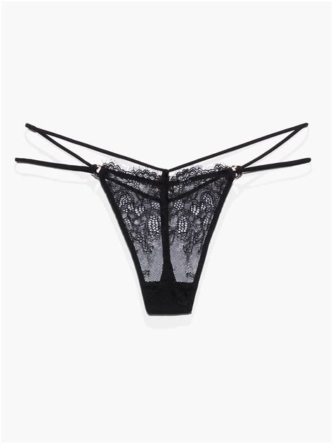 A Little Tart G String In Black And Multi Savage X Fenty