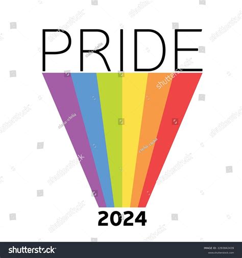 Pride 2024 Text Lgbt Pride Logo Stock Vector Royalty Free 2293842439
