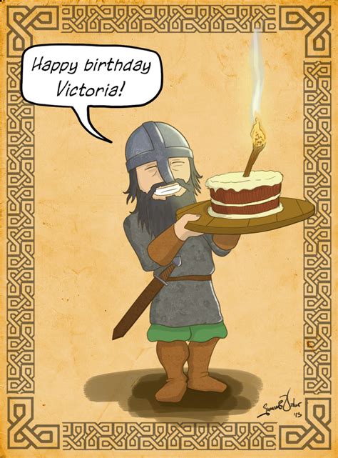Viking Birthday Wish By Mrtwisby On Deviantart