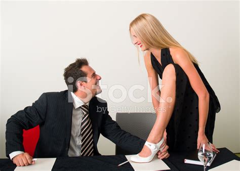 Istock Stock Photo Of Man And Woman In Office Romance Stock Photo