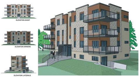 4 Unit Apartment Building Plans Floor Plan Bldg A 2 3rd Dimentions On