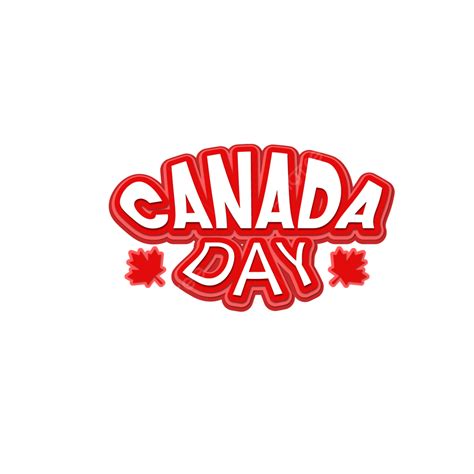 victoria day canada vector hd png images canada day text element