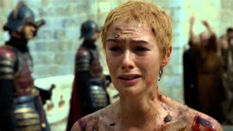 game of thrones did lena headey really film cersei lannister s walk of atonement in season 6