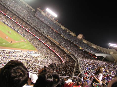 Dodger Stadium Los Angeles Looking Toward Home Plate At T Flickr