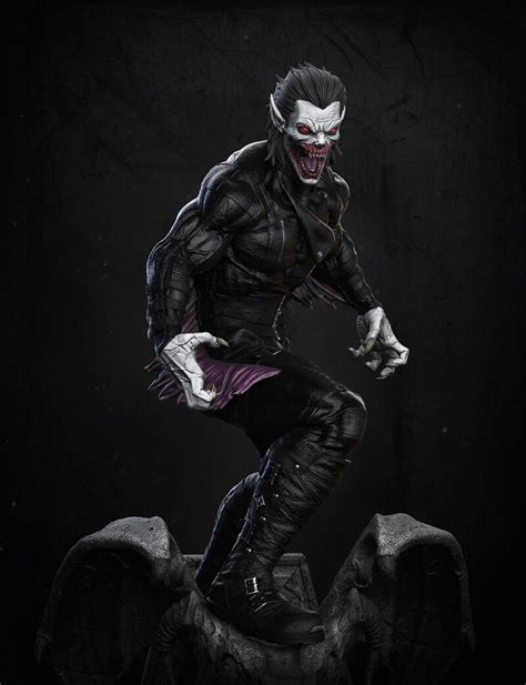 Artstation Morbius Fan Art Mateusz Wojtas Marvel Villains Marvel