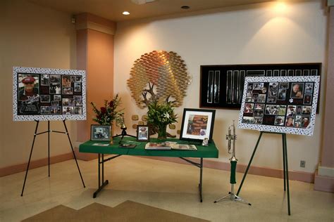 Funeral Memorial Memory Table Celebration Of Life