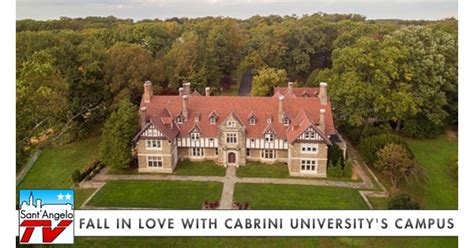 Fall In Love With Cabrini Universitys Campus Santangelo Tv