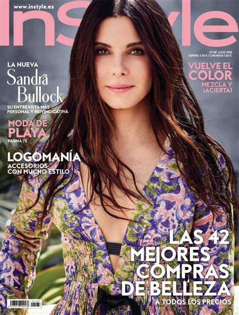 Sandra Bullock In Instyle Magazine Spain July 2018 Issue Hawtcelebs