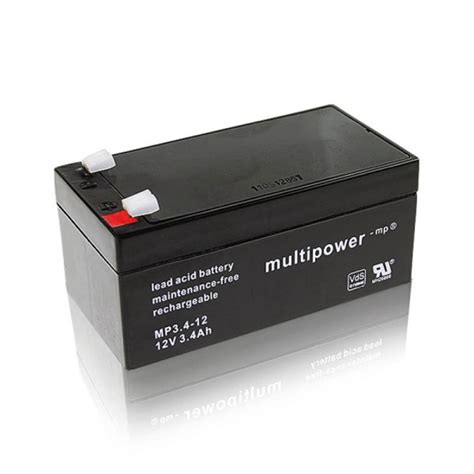 If you click on close or go on with the surfing, you accept then the cookie use. Multipower MP3,4-12 3,4Ah USV-Batterie | swissbatt24.ch