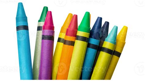 Free Colorful Crayons Illustration 9655596 Png With Transparent Background