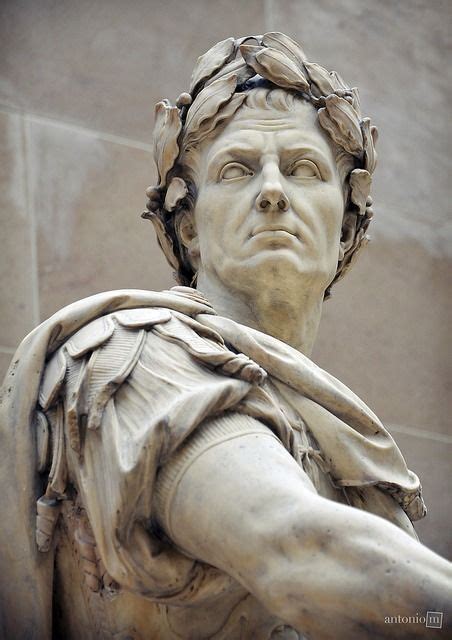 Julius Caesar Musée Du Louvre Roman Sculpture Sculpture Art