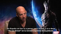 Entrevista exclusiva a Vin Diesel por Guardianes de la Galaxia en ...