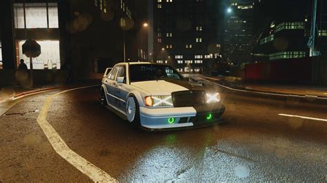 NFS Unbound Driving ASAP ROCKY S Mercedes Benz 190E Craziest Car